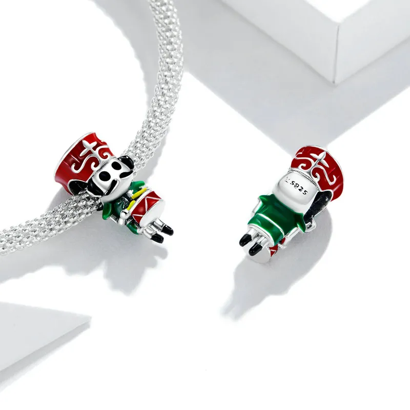 (kép) PANDORA típusú diótörő charm - SCC1638 - Megtekintés 3