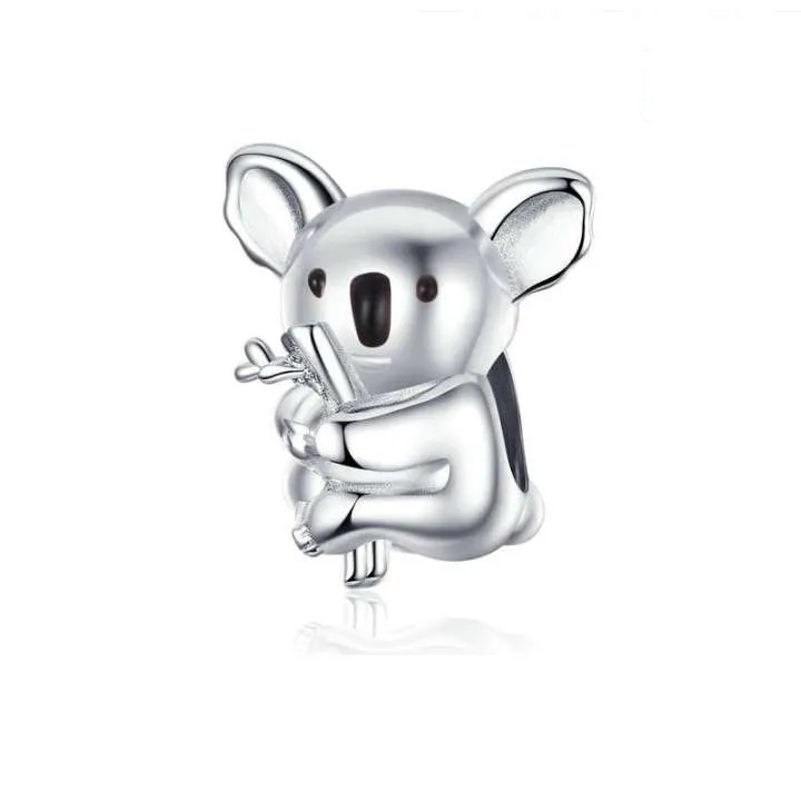 (kép) PANDORA típusú koala medve charm - BSC093
