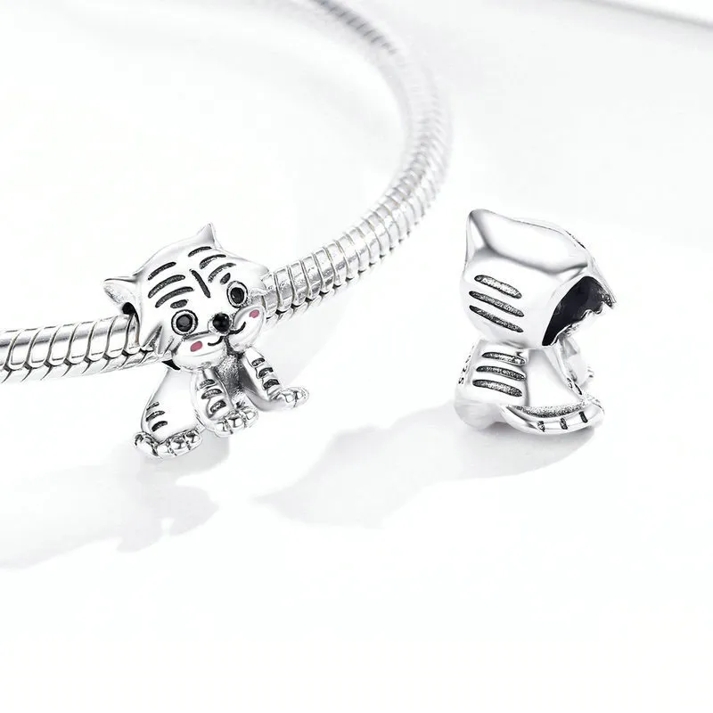 (kép) PANDORA típusú tigris charm - SCC1573 - Megtekintés 2