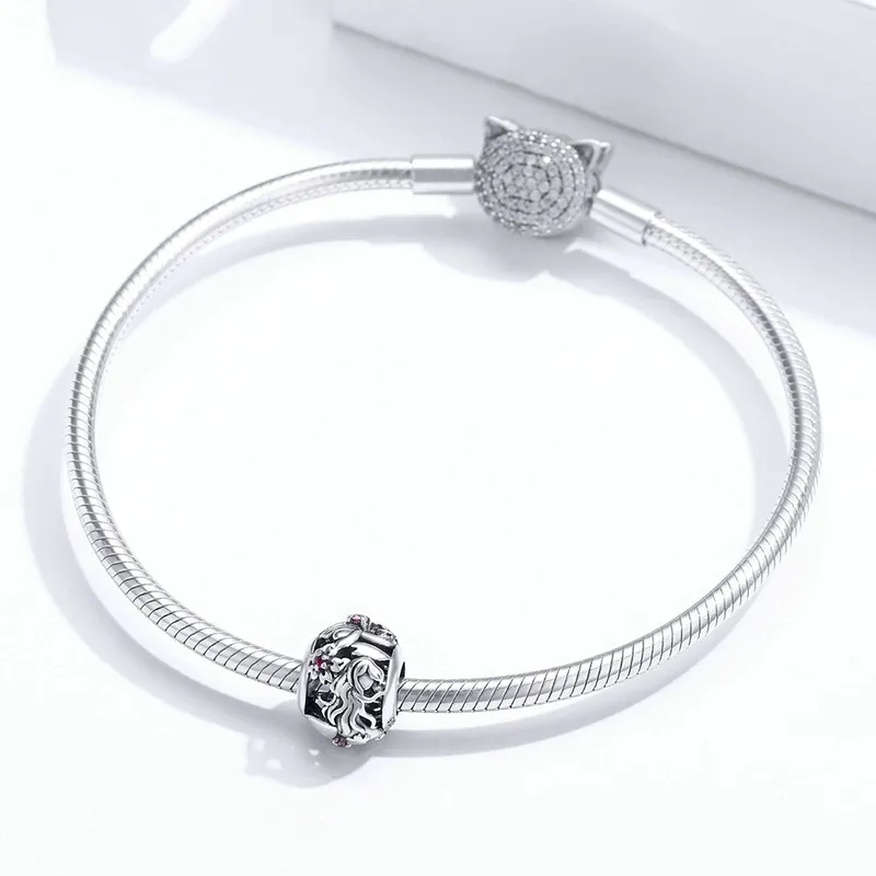 (kép) PANDORA típusú virág elfek charm - SCC1449 - Megtekintés 3