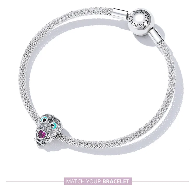 (kép) PANDORA típusú Aranyos bagoly Charm - SCC2253 - Megtekintés 8