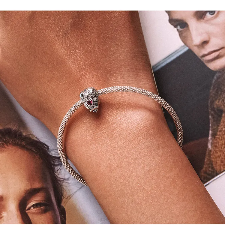 (kép) PANDORA típusú Aranyos bagoly Charm - SCC2253 - Megtekintés 9