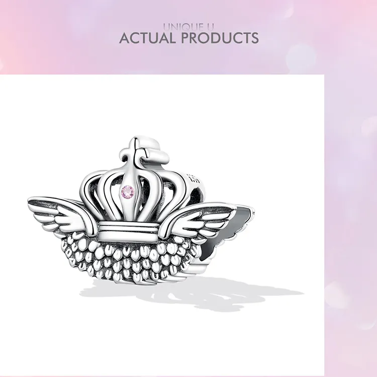 (kép) PANDORA típusú Finom korona Charm - SCC2260 - Megtekintés 8
