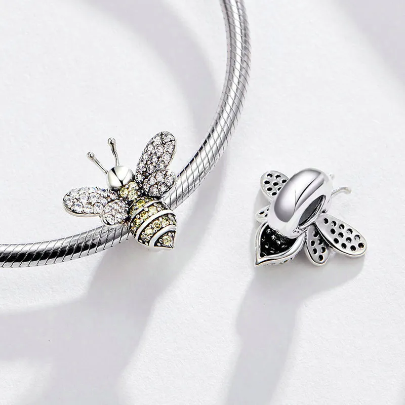 (kép) PANDORA típusú méh charm - SCC1194 - Megtekintés 5